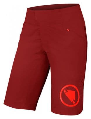 Pantalón corto para mujer Endura SingleTrack Lite Cayenne Red