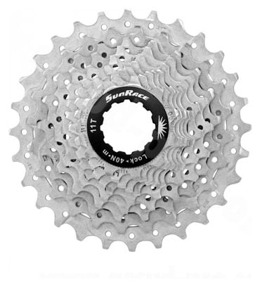 SUNRACE Cassette 10 vitesses CSRS0 11-28T - Argent