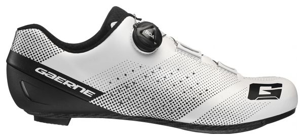 Paar Gaerne G.TORNADO Road Shoes EPS Carbon Power Sole White