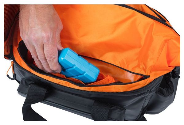 Basil Miles Tarpaulin Trunkbag XL Pro 36L Black Orange