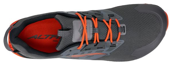 Zapatillas de senderismo Altra Lone Peak Low All Weather 2 Gris Naranja