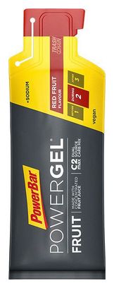 Gel énergétique PowerGel red fruit 24 x 41g