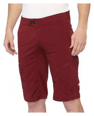 100% Red Ridecamp Shorts