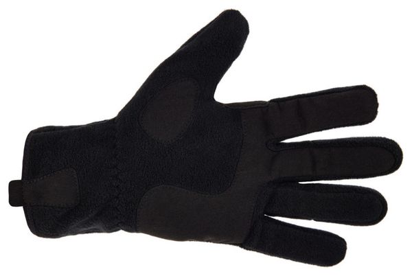 Santini Pile Black Unisex Long Gloves