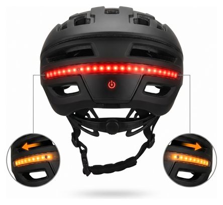 Casco da ciclismo Signal luci lampeggianti e illuminazione LED intelligente