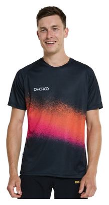 Dharco Heren Jersey met korte mouwen Zwart Slang