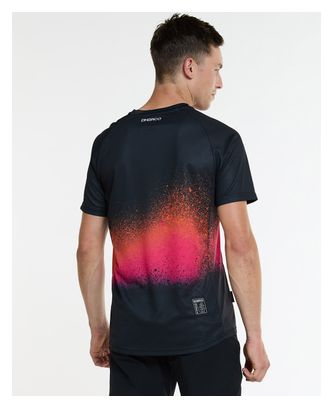 Dharco Heren Jersey met korte mouwen Zwart Slang