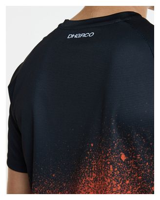 Dharco Heren Jersey met korte mouwen Zwart Slang