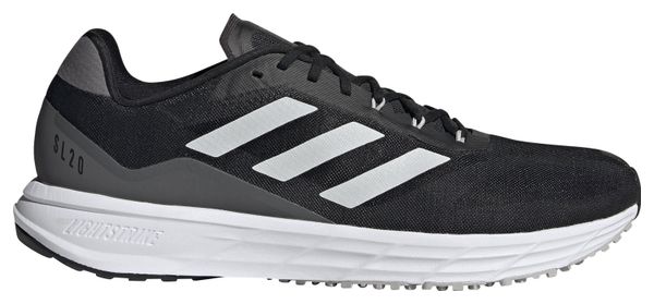 Chaussures de Running adidas SL 20 2 Noir/Blanc