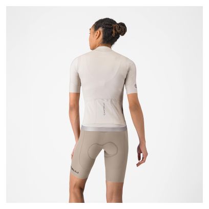 Culotte corto sin tirantes Castelli Espresso 2 DT gris mujer