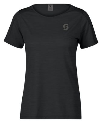 Maglia Scott Endurance LT a maniche corte da donna Nero 