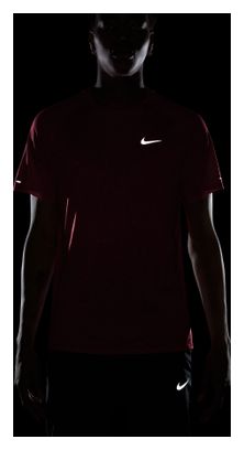 Nike Stride Kurzarmtrikot Rot Männer