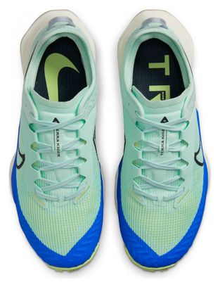Chaussures Trail Nike Air Zoom Terra Kiger 8 Femme Bleu Vert 