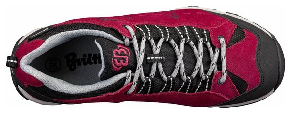 Chaussures de randonnée Brütting pour femme Mount Bona Low - Bordeaux - Rouge
