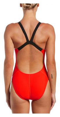Nike Swim Fastback 1-Piece Swimsuit Red