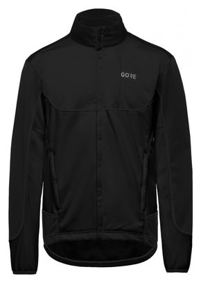 Gore Wear C5 Gore Windstopper Thermo Trail Jacke Schwarz