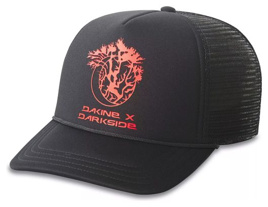 Dakine Darkside Trucker Cap Schwarz/Rot