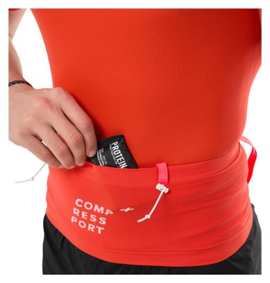Ceinture Compressport Free Belt Pro Orange/Rouge