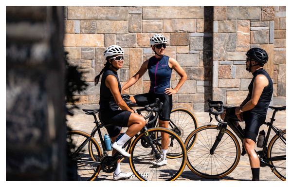 Maillot Sans Manches Velo Rogelli Essential Femme Bleu/Rose