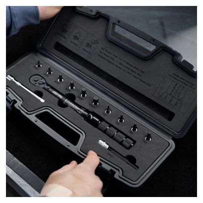 Zéfal Z Torque Wrench 2–24 Nm - 1/4'' + 10 Sockets