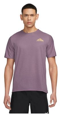Nike Dri-Fit Trail Solar Chase Violet Short Sleeve Jersey