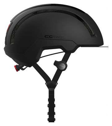 Coros Urban SafeSound Smart Helm Zwart