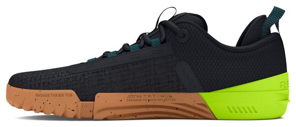 Under Armour Reign Black Blue Men's Training Shoes