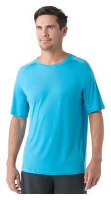 T-Shirt SmartWool Active Ultralite Short Sleeve Bleu Homme