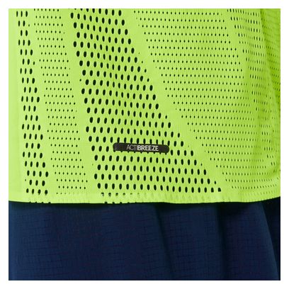 Asics Metarun Jaune Homme short sleeve jersey