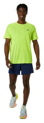 Asics Metarun Jaune Homme short sleeve jersey