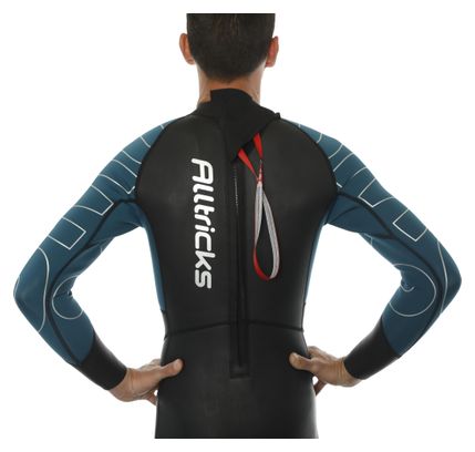 Muta in neoprene Huub OWC Alpha B2 x Alltricks Nero / Blu