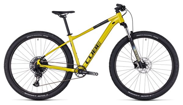 Cube Analog Hardtail MTB Sram SX Eagle 12S 29'' Lime Grün Gelb 2023