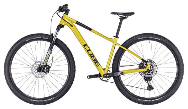 VTT Semi-Rigide Cube Analog Sram SX Eagle 12V 29'' Vert Jaune Lime