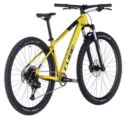 Cube Analog Hardtail MTB Sram SX Eagle 12S 29'' Lime Green Yellow 2023