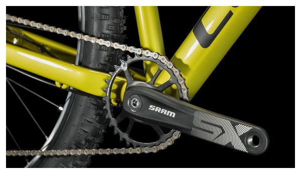 VTT Semi-Rigide Cube Analog Sram SX Eagle 12V 29'' Vert Jaune Lime