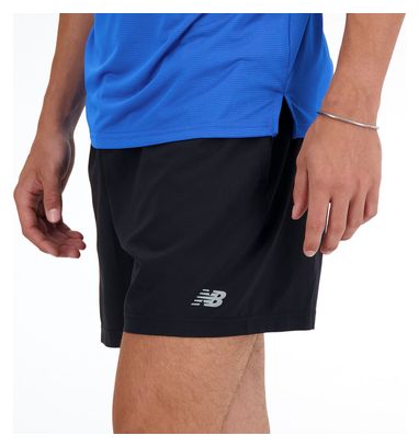 New Balance Sport Essentials Shorts 5in Schwarz Herren