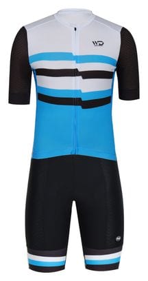 Maillot de cyclisme homme CHALLENGER blanc/bleu/noir