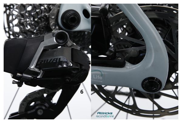 Cervélo Caledonia Disc Sram Rival eTap AXS 12V Glacier 2023 Racefiets - Gereviseerd product