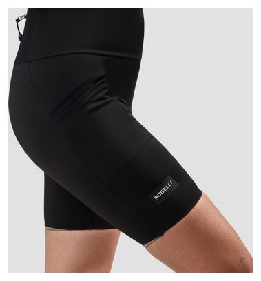Short De Running Rogelli Distance Noir Femme