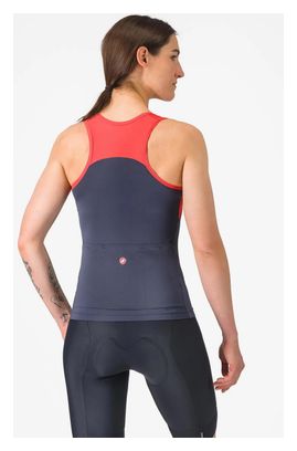 Dames Castelli Sole Top Blauw Rood