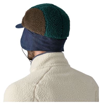 Casquette Unisexe Patagonia Range Earflap Vert/Marron