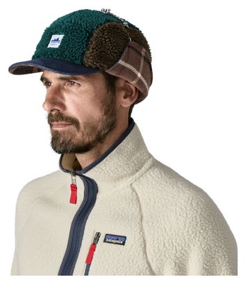 Casquette Unisexe Patagonia Range Earflap Vert/Marron
