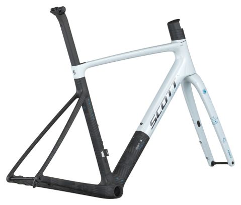 Kit Cadre Route Scott Addict RC Pro HMX Blanc/Noir 2026