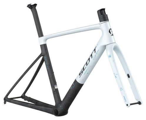 Kit Cadre Route Scott Addict RC Pro HMX Blanc/Noir 2026