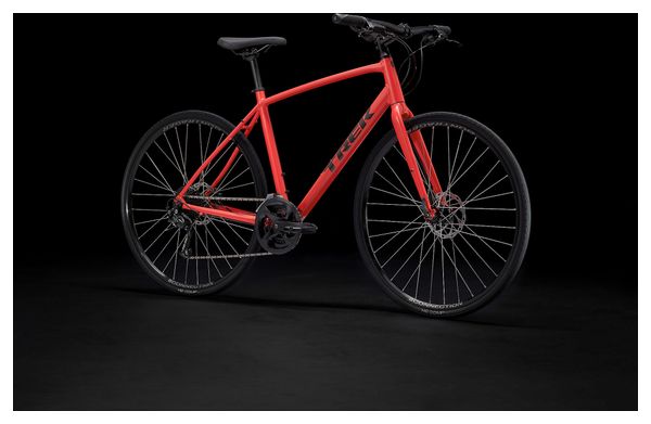 Trek FX 2 Disc Fitness Bike Shimano Acera/Altus 9S 700 mm Satin Viper Red 2022