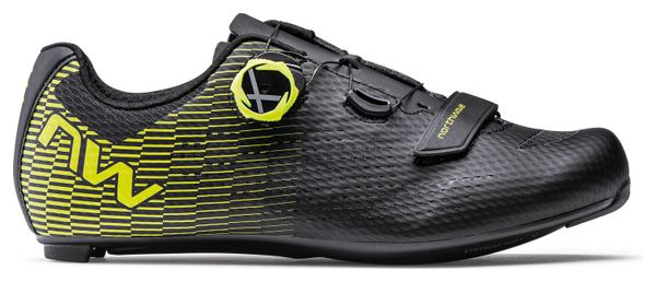 Northwave Storm Carbon 2 Wegschoenen Zwart/Geel