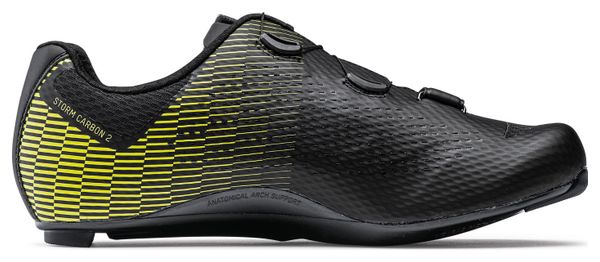 Zapatillas de carretera Northwave Storm Carbon 2 Negro/Amarillo