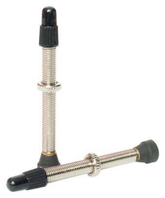 NOTUBES Set of 2 Tubeless Valves 55mm 