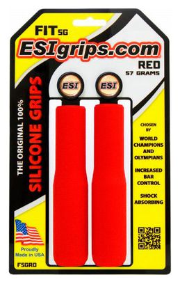 Paire de Grips Esi Fit SG Rouge