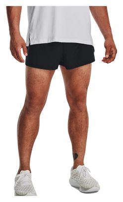 Under Armour Launch Perf Split Shorts Schwarz